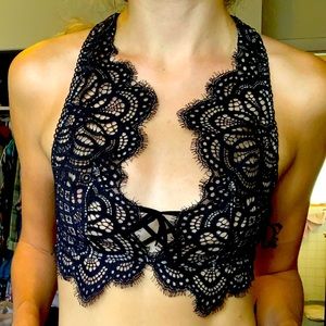 Black Victoria’s Secret Lingerie Bralette